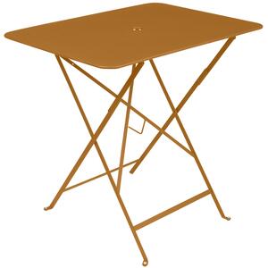 Barna fém összecsukható asztal Fermob Bistro 57 x 77 cm