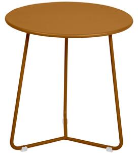 Barna fém oldalasztal Fermob Cocotte 34 cm