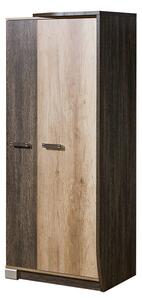 BENSON gardrób 80 cm - canyon tölgy / arusha, jobb oldali