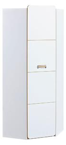 Sarokgardrób 71 cm CEDAR - nash tölgy / fehér