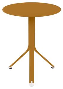 Barna fém asztal Fermob Rest'O 60 cm