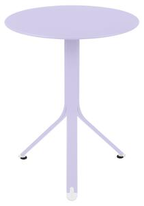 Lila fém asztal Fermob Rest'O 60 cm