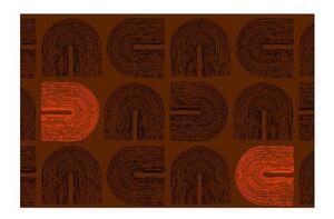 Notrax Déco Design™ Imperial Arches beltéri takarítószőnyeg, barna, 150 x 90 cm%