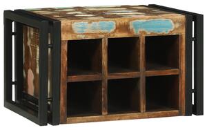 Borpolc 46x35x27.5 cm Tömör újrahasznosított fa