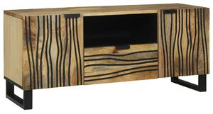 TV Szekrény - 105 x 33,5 x 46 cm, Tömör Mangófából