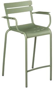Cactus Green fém bárszék Fermob Luxembourg 69,5 cm