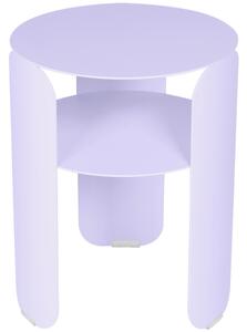 Lila fém kerti oldalasztal Fermob Bebop 35 cm