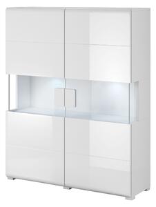 Z0ND0 Vitrin Tamie Typ 42 (fehér + fényes fehér). 1030377