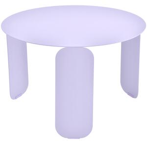 Lila fém kerti dohányzóasztal Fermob Bebop 60 cm