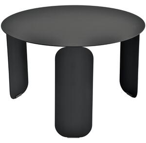 Antracit fém kerti dohányzóasztal Fermob Bebop 60 cm