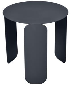 Antracit fém kerti oldalasztal Fermob Bebop 45 cm