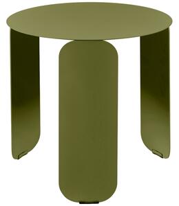 Zöld fém kerti oldalasztal Fermob Bebop 45 cm - pesto ernyő