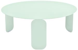 Menta zöld fém kerti dohányzóasztal Fermob Bebop 80 cm