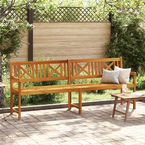 VidaXL Kerti pad Természetes 220 x 56 x 90 cm Tömör Akácfa
