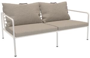 Világosszürke kárpitozott kerti kanapé HOUE Avon 159 cm