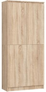 Polcos szekrény 80 cm VALESTRA - sonoma tölgy