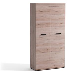 Kétajtós gardrób 90 cm EIRENE - San Remo tölgy