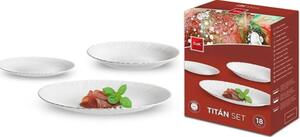 Toro TITAN 18 darabos tányérkészlet