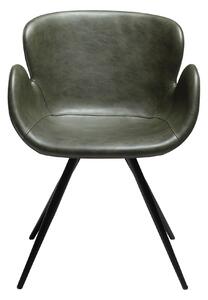 Gaia vintage zöld textilbőr szék