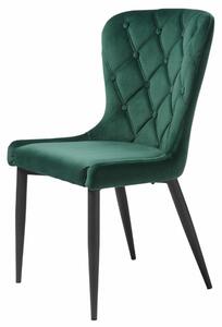 Granby zöld bársony szék