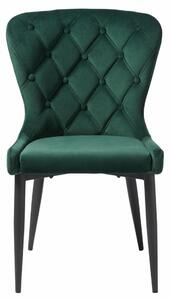 Granby zöld bársony szék