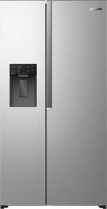 Gorenje NRS917E61X Side by Side hűtőszekrény 528L, M: 178.6, E energiaosztály