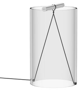 Asztali lámpa FLOS, To-Tie T2, dimmable, Átlátszó, Nappali, Üveg, Dizájn