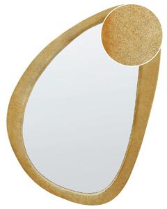 Falitükör VENAS 61 cm 91 cm Bársony Mustársárga
