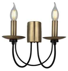 Opviq Fali Lámpa Antiquation Fekete Dofa - 73-29