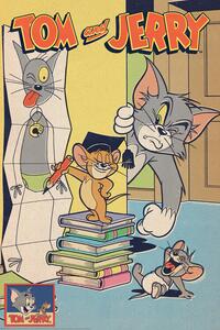 Művészi plakát Tom & Jerry - Comics Cover, (26.7 x 40 cm)
