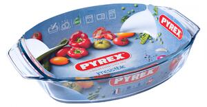 Pyrex ovális füles sütőtál, 35x24x6cm, 3l