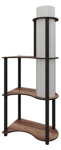 Opviq Floor Lamp Walnut KS-11122