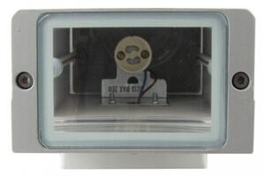 BERGE INEZ kültéri homlokzati / fali lámpa szürke IP44 2xGU10