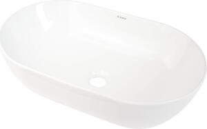 Deante Peonia, kerámia munkalap mosogató 500x305x140 mm, fehér fényes, DEA-CDE_6U5S
