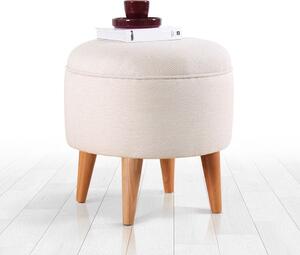 Atelier Del Sofa Moouv 7092 puff, krémszínű