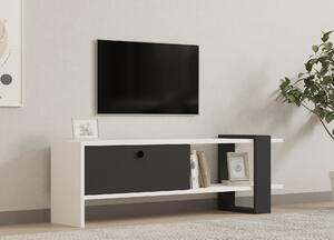 Hanah Home TV Stand Anthracite White Funda