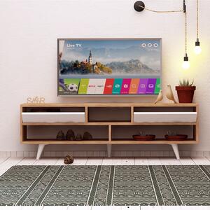 Hanah Home Glasgow TV állvány, tölgy/fehér