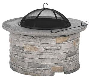 Grill tűzrakóhely TAMBORA Beton Szürke