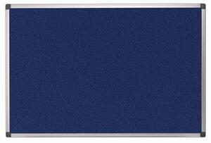 Textiltábla, 210x90 cm, alumínium keret, kék (VVIT007)