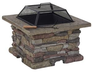Grill tűzrakóhely KELUD Beton Szürke