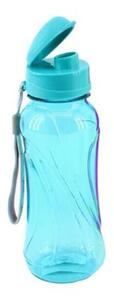 Kulacs, 500 ml, műanyag, türkizkék (KHKE265)
