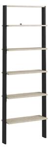 Hanah Home Könyvespolc Travertine Anthracite Hero - Travertin, Antracit