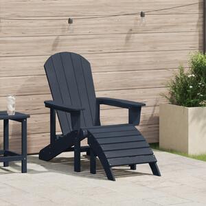 Adirondack szék Sötétkék 82 x 74 x 92 cm HDPE