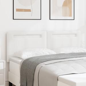 Fejtámla LED -es lámpákkal Falra szerelhető Fehér 160 cm PVC