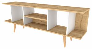 Hanah Home TV állvány Sapphire White Akya - Zafír, Fehér