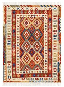 Szőnyeg OSHAKAN Színes 160 x 230 cm Gyapjú Kilim