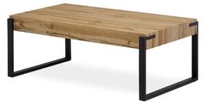 Dohányzóasztal Ariane-250-OAK (tölgy + fekete)