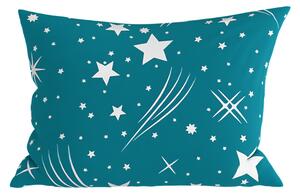 Polipamut párnahuzat NIGHT SKY POLY 50x70 cm, türkiz
