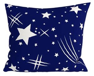 Polipamut párnahuzat NIGHT SKY POLY 45x45 cm, kék