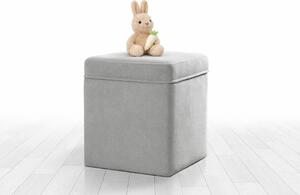 Atelier Del Sofa Oliver puff - szürke